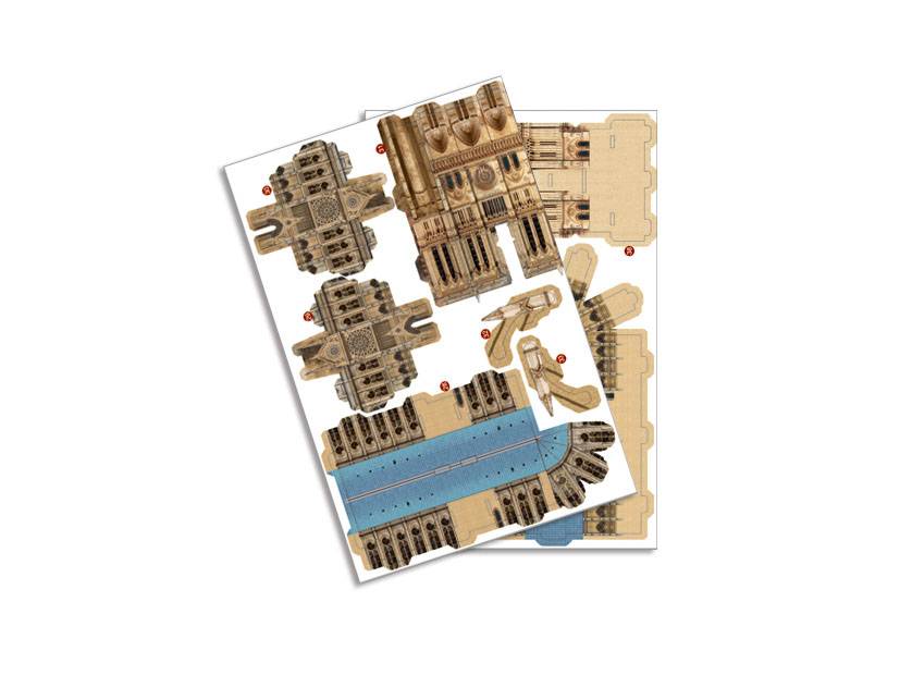 Notre-Dame de Paris 3D Puzzle