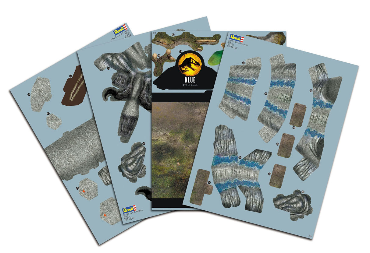 Jurassic World Dominion - Blue 3D Puzzle
