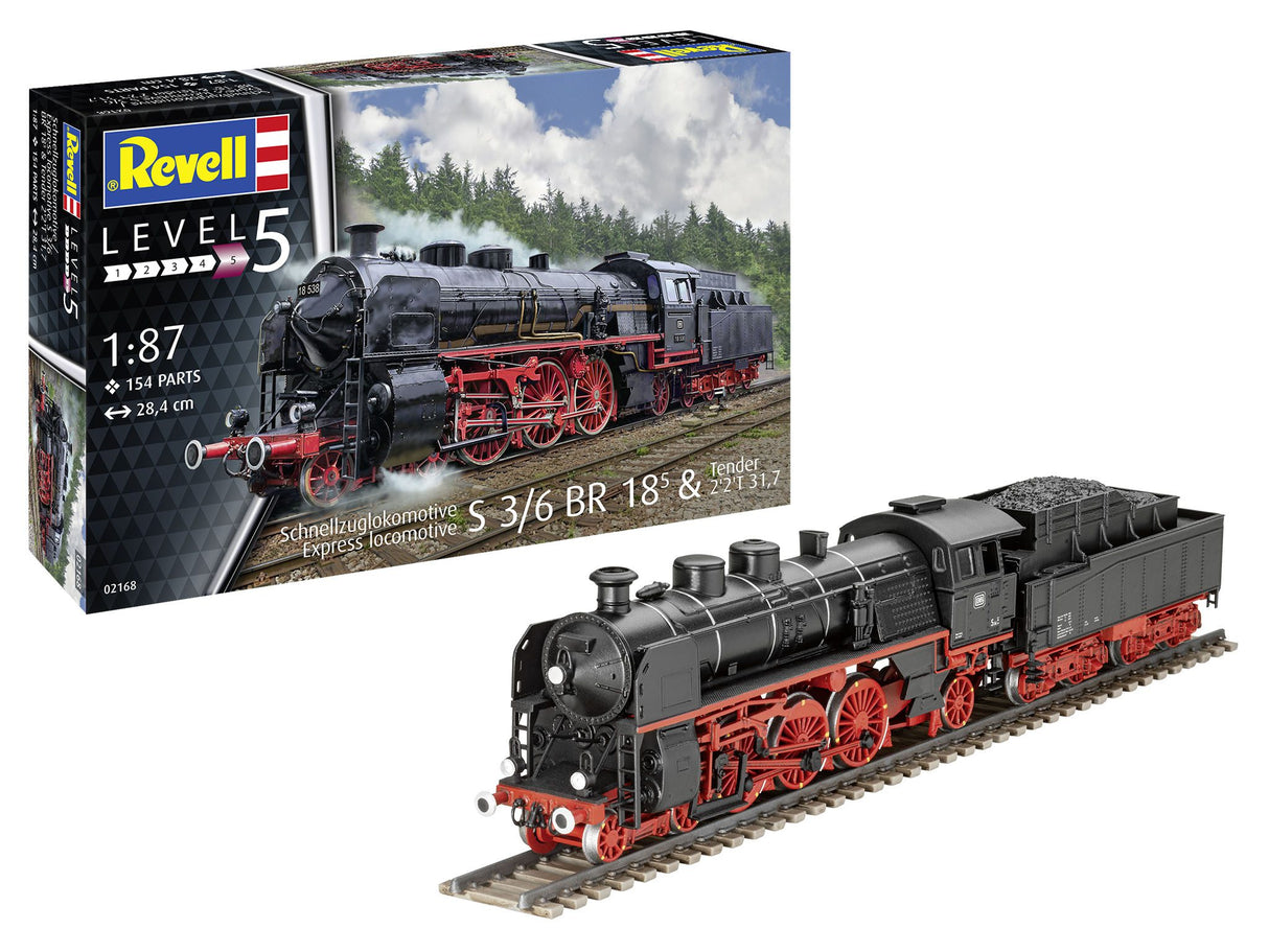 Express locomotive S3/6 BR18(5) with Tender 2‘2’T