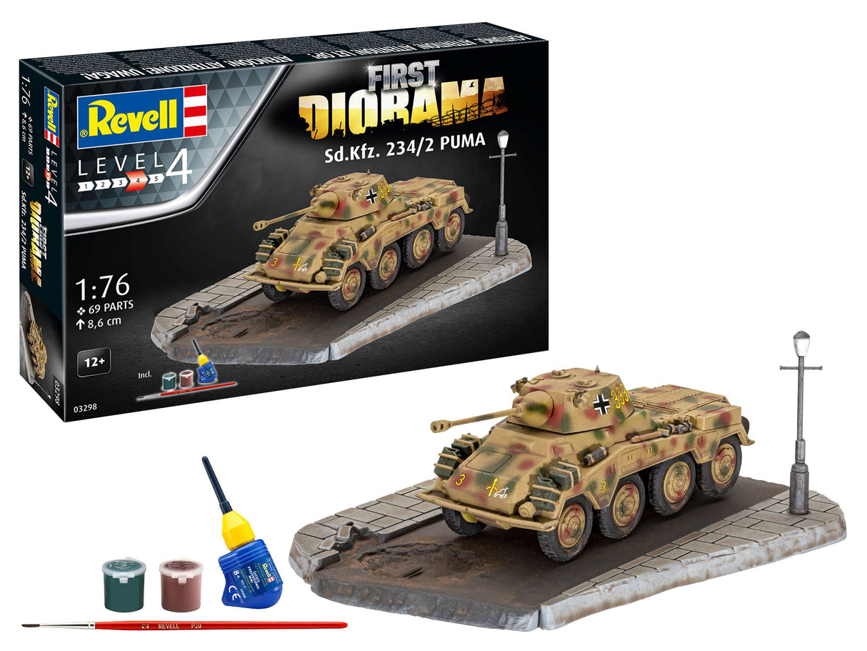 First Diorama Set - Sd.Kfz. 234/2 Puma