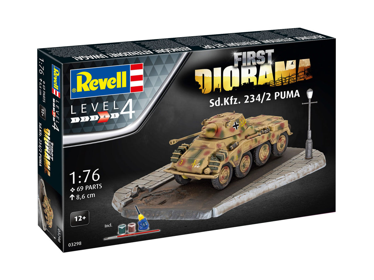 First Diorama Set - Sd.Kfz. 234/2 Puma