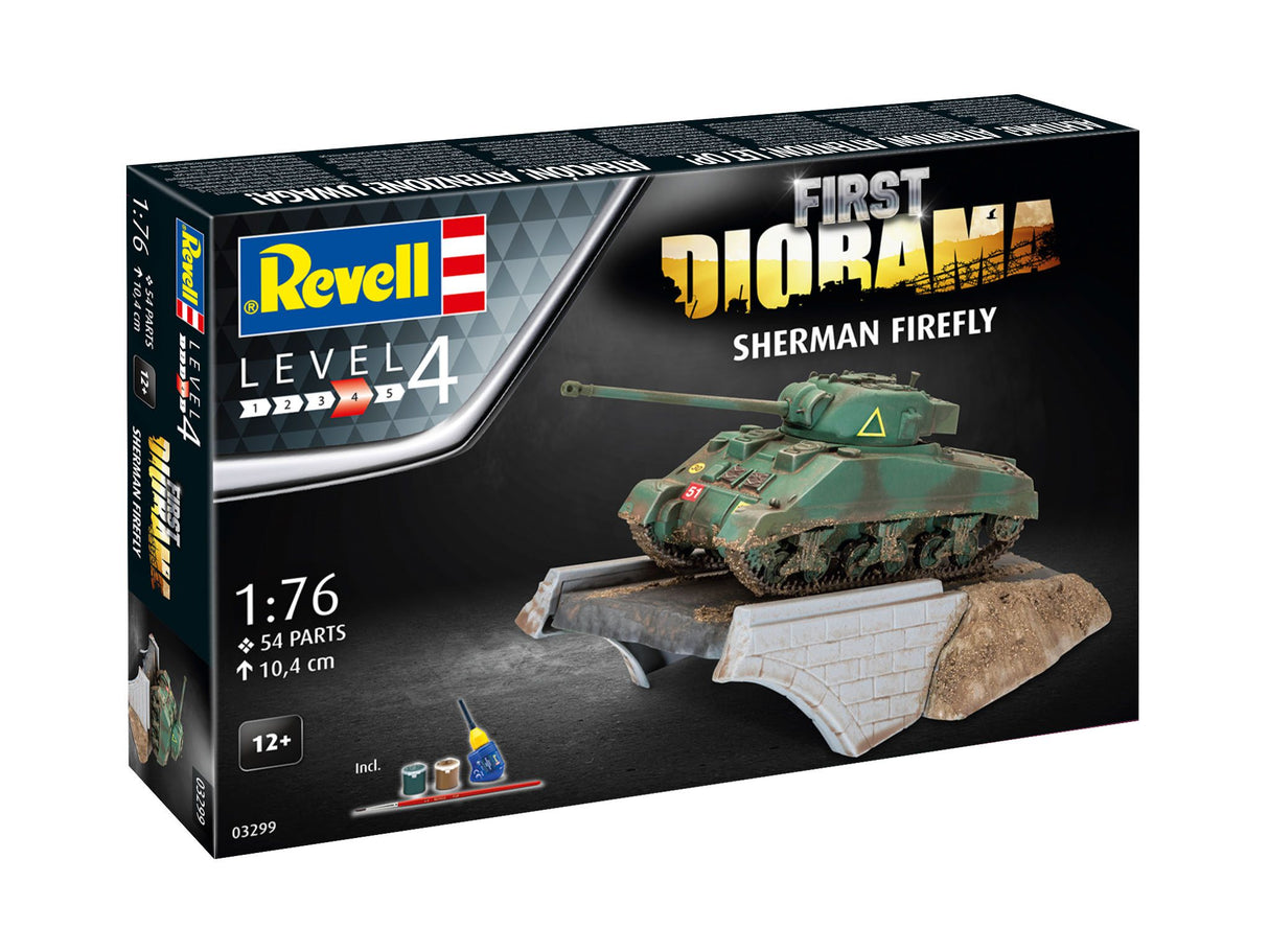 First Diorama Set - Sherman Firefly