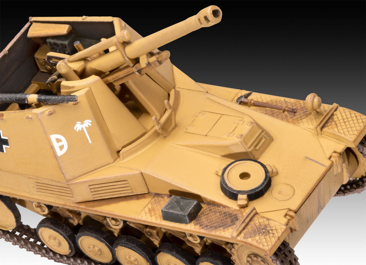 First Diorama Set - Sd.Kfz. 124 "Wespe"