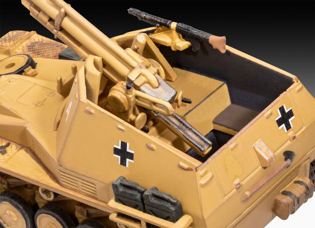 First Diorama Set - Sd.Kfz. 124 "Wespe"