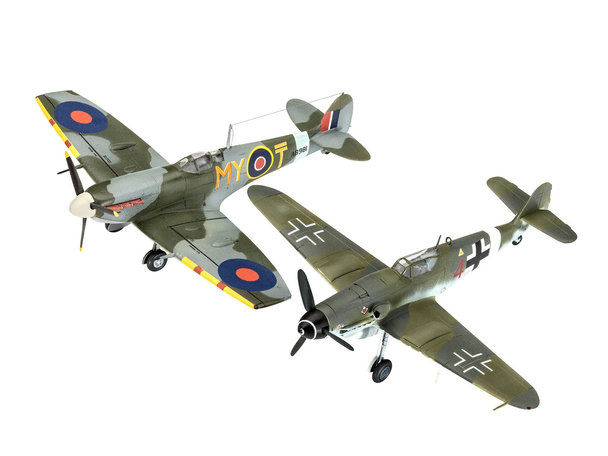Combat Set Messerschmitt Bf109G-10 & Spitfire Mk.V