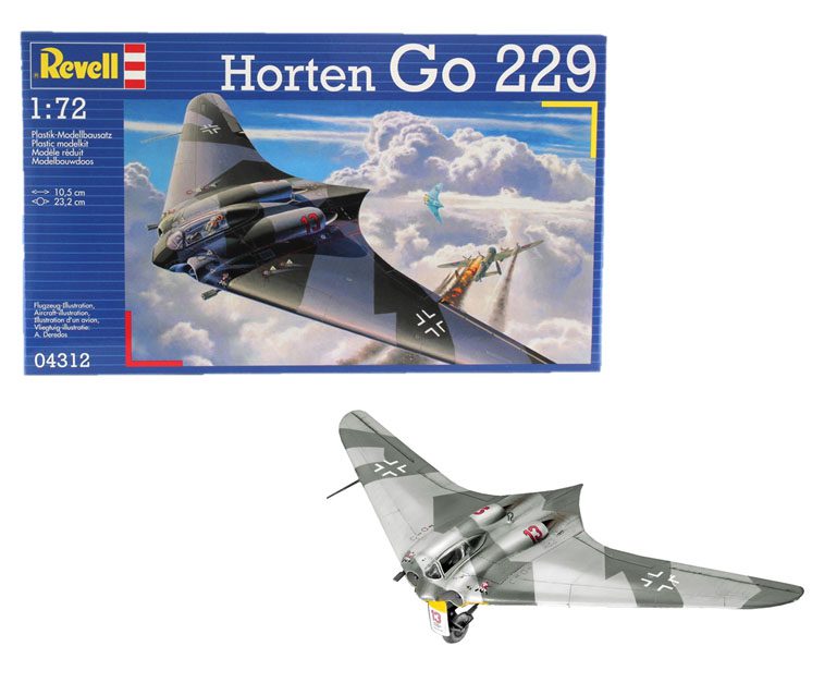 Revell Horten Go-229 Modelbouw Kit 1:72