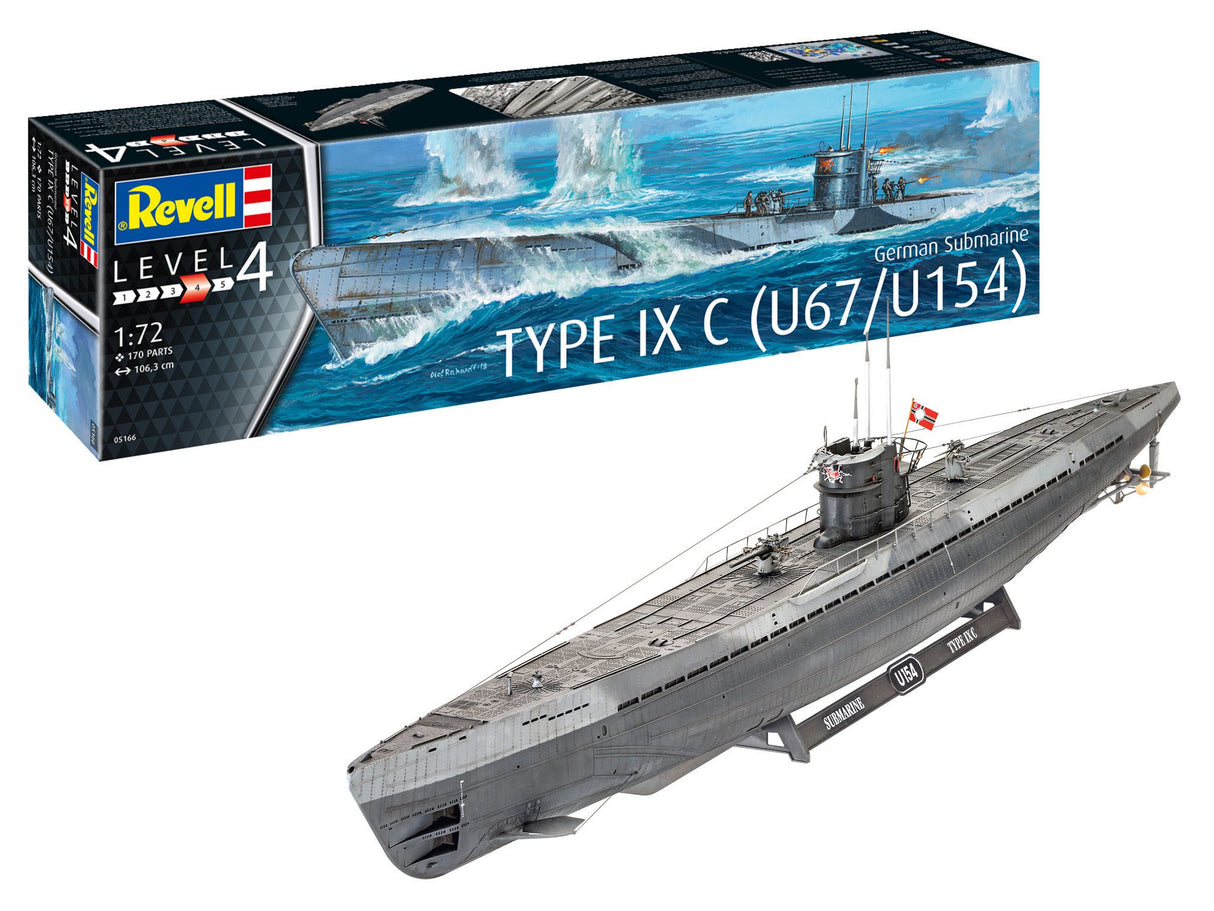German Submarine Type IX C U67/U154