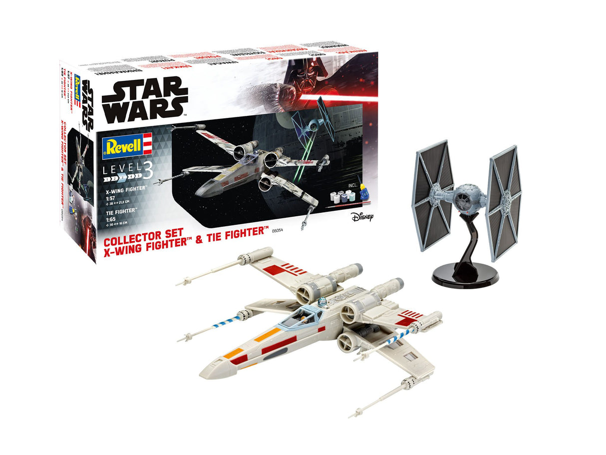 Collector Set X-Wing Fighter + TIE Fighter