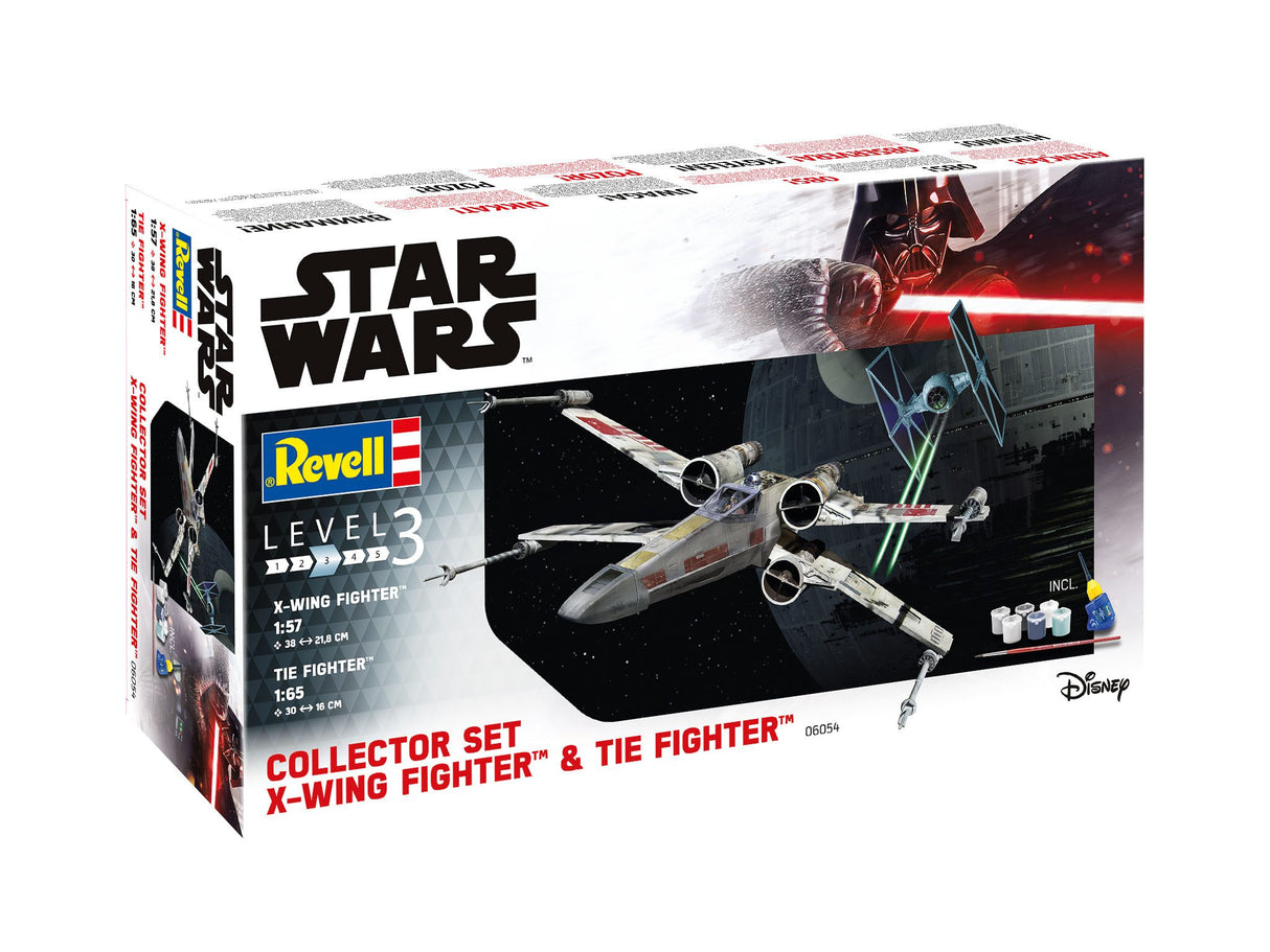 Collector Set X-Wing Fighter + TIE Fighter