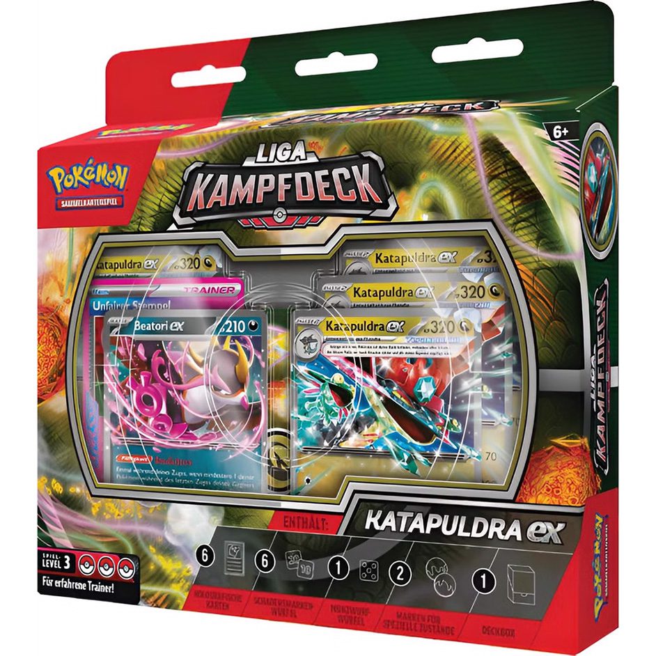 Pokémon Liga-Kampfdeck Katapuldra-ex