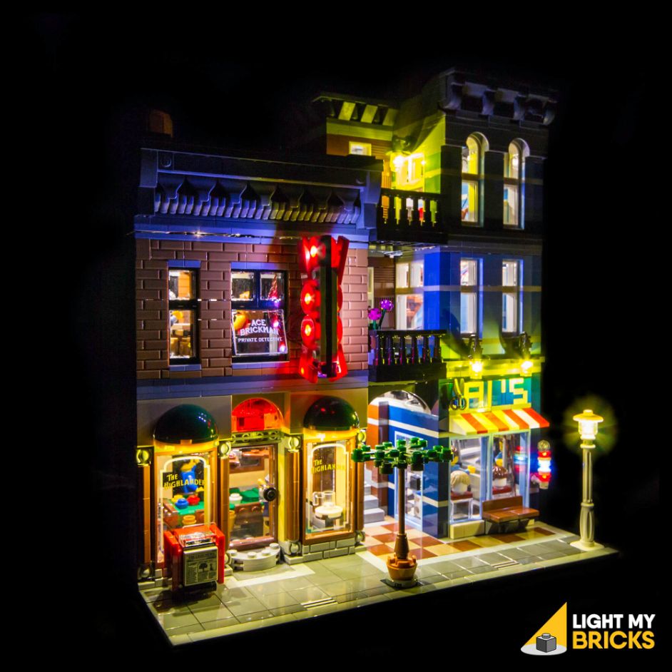 Light My Bricks (LMB) Light kit for LEGO # 10246 Detective's Office