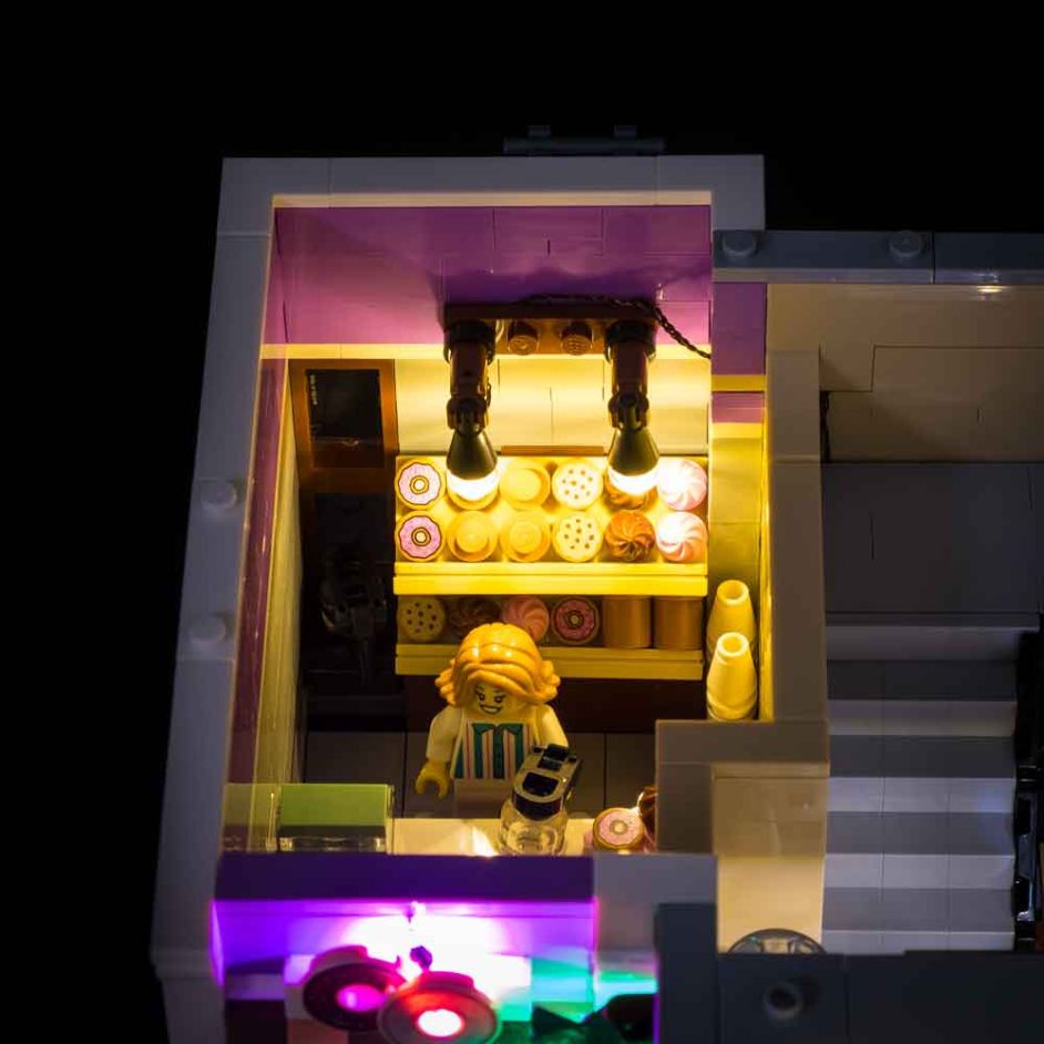 Light My Bricks (LMB) Light kit for LEGO # 10278 Police Station