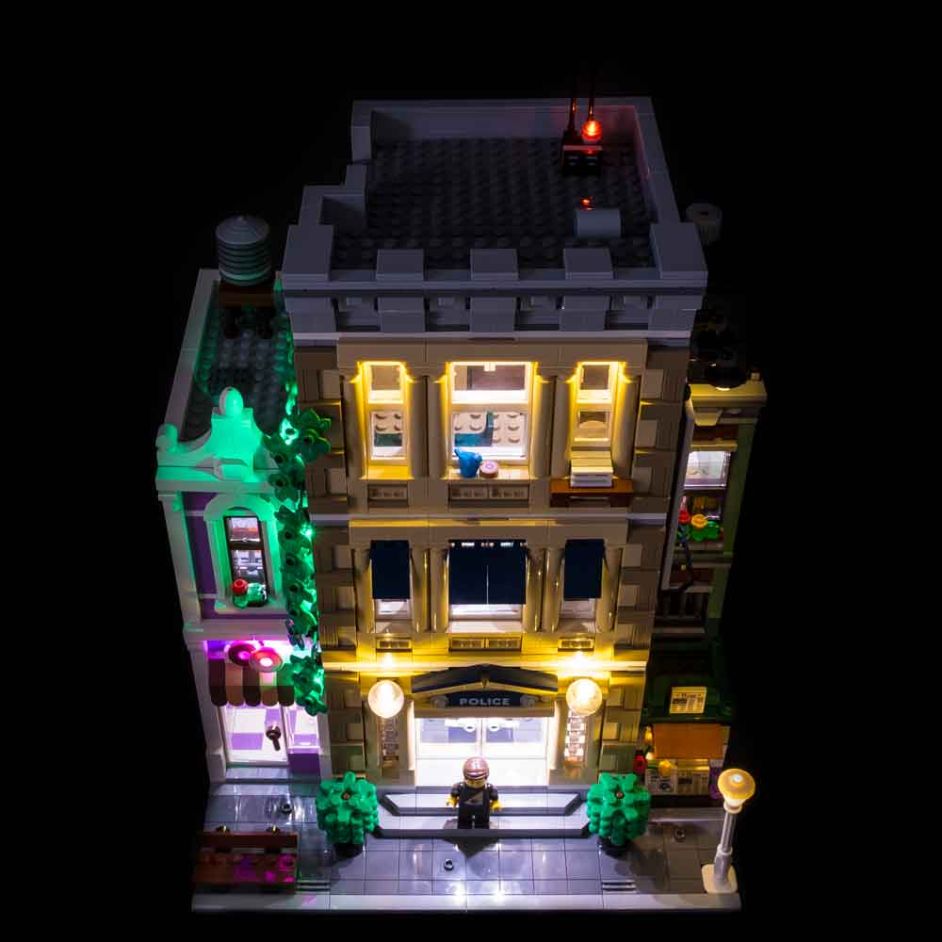 Light My Bricks (LMB) Light kit for LEGO # 10278 Police Station