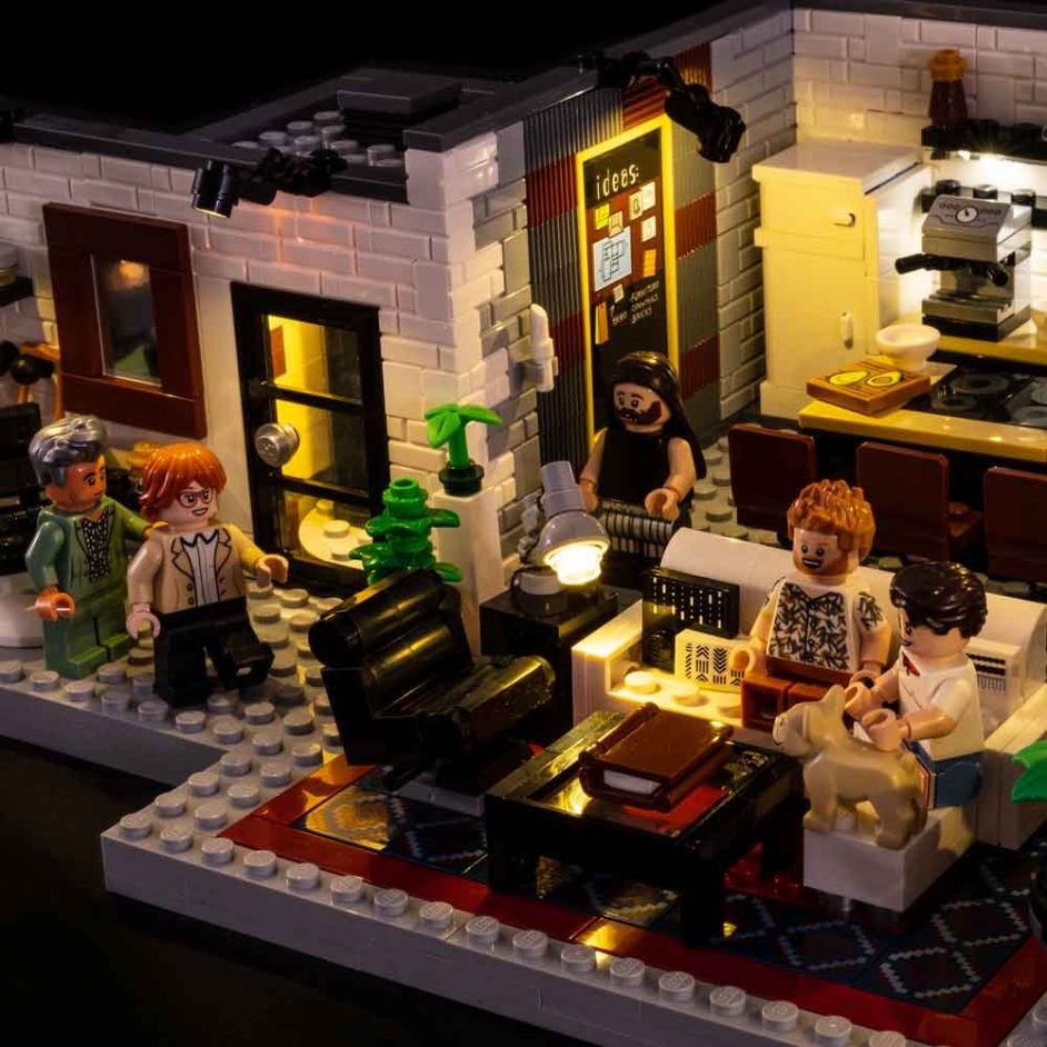 Light My Bricks (LMB) Light kit for LEGO # 10291 Queer Eye The Fab 5 Loft