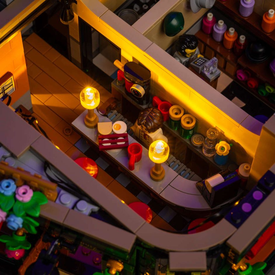 Light My Bricks (LMB) 2.0 Light Kit for LEGO #10350 Tudor Corner