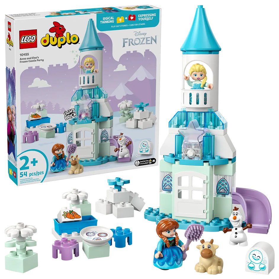 Anna and Elsa's Frozen Castle Party