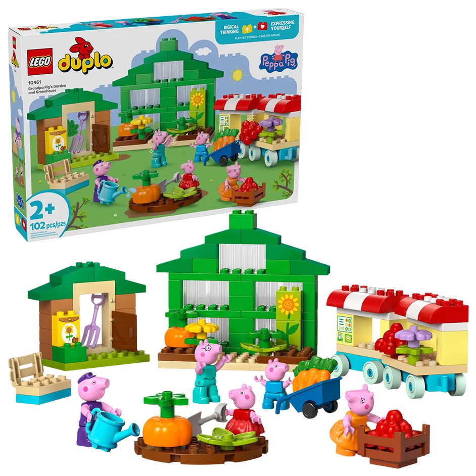 Grandpa Pig's Garden and Greenhouse