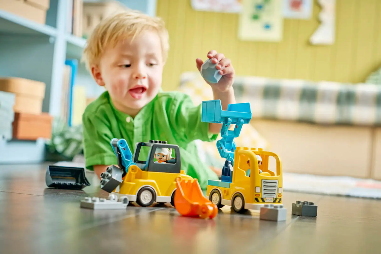 3 in 1 Construction Vehicles