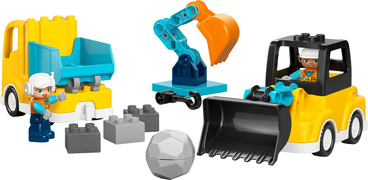 3 in 1 Construction Vehicles