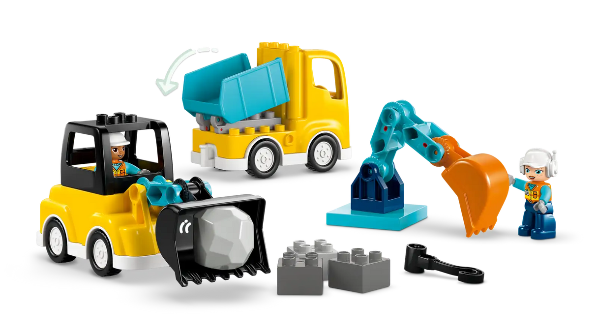 3 in 1 Construction Vehicles