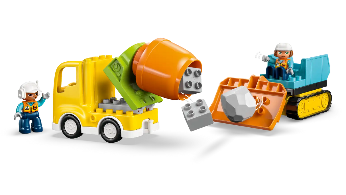 3 in 1 Construction Site and Vehicles