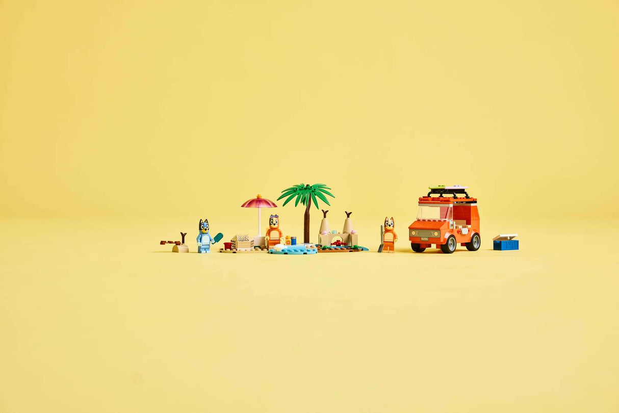 Bluey's Beach & Family Car Trip