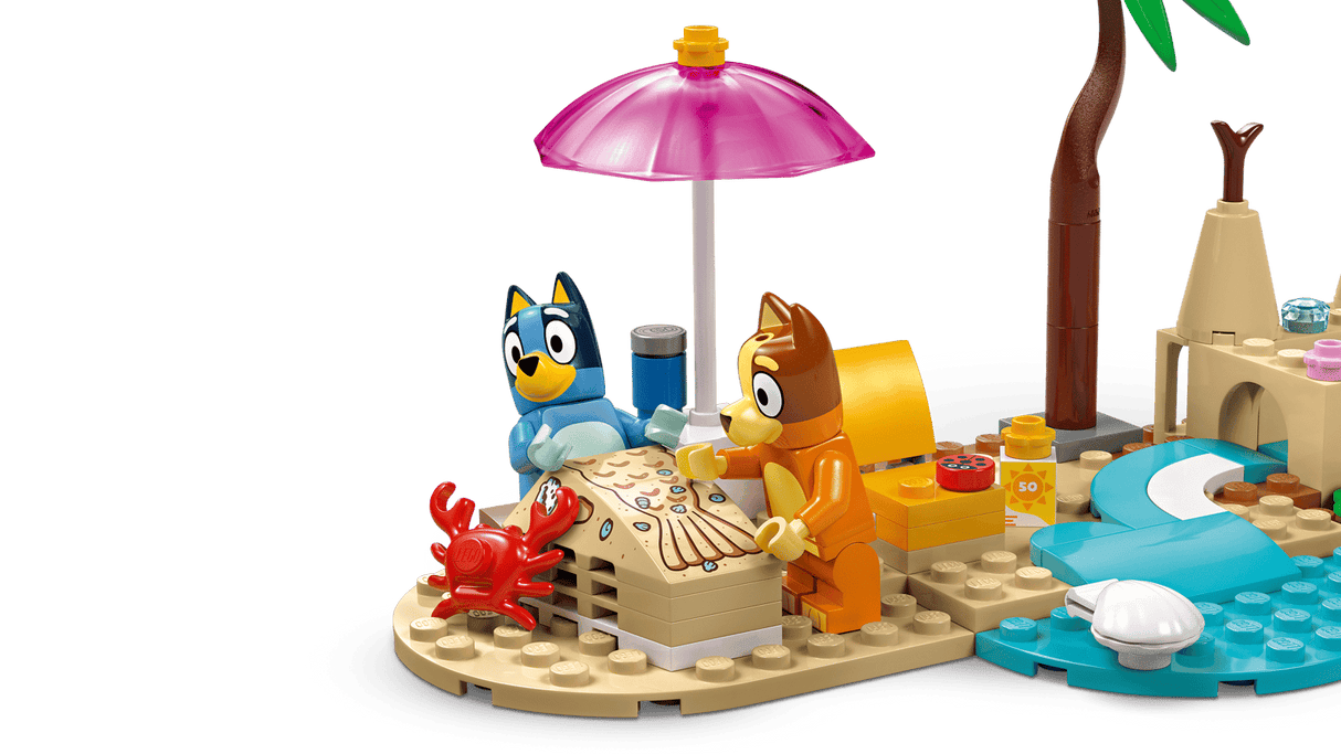 Bluey's Beach & Family Car Trip