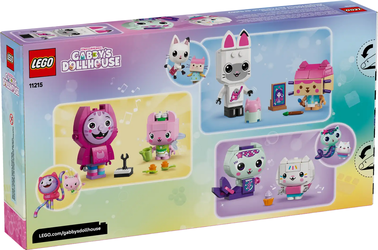 Gabby's Brick-Built Cat Friends