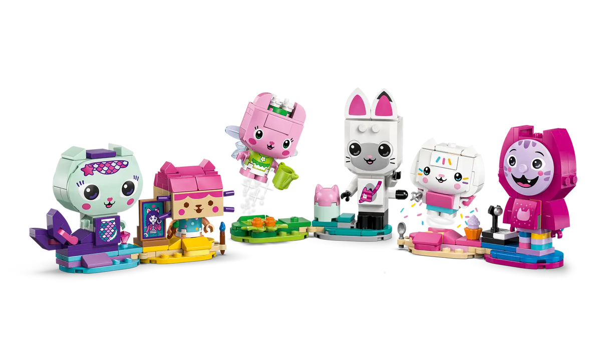 Gabby's Brick-Built Cat Friends