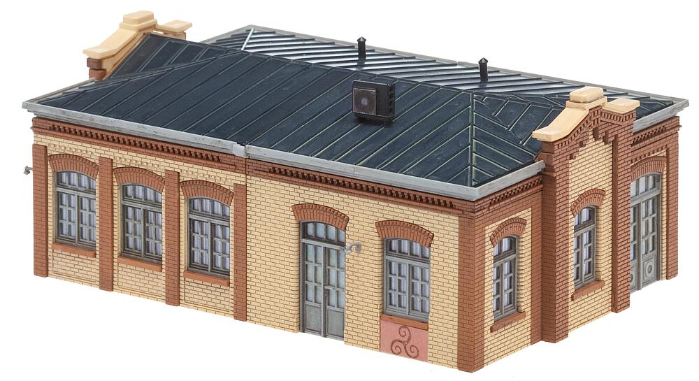 Electric locomotive shed, 3-stall
