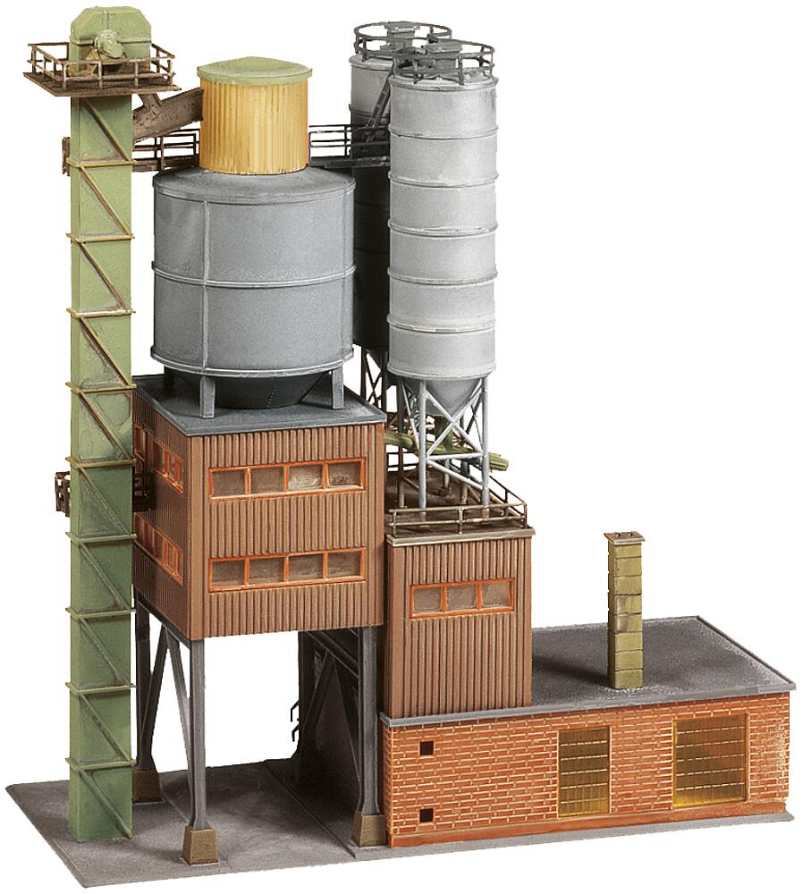 Column with pipework