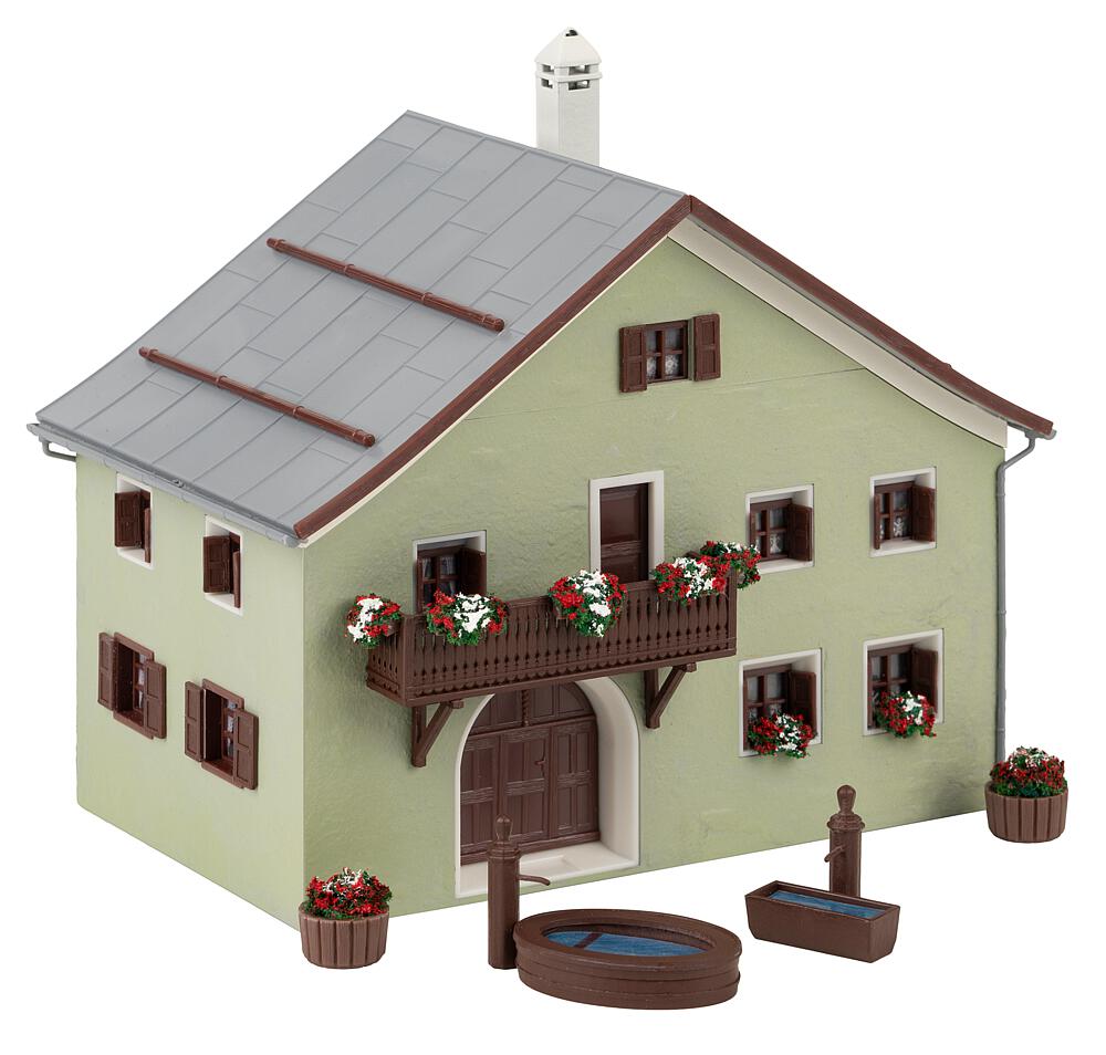 Slatted barn