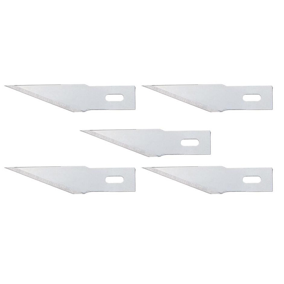 5 Spare Blades, Scalpel, Straight