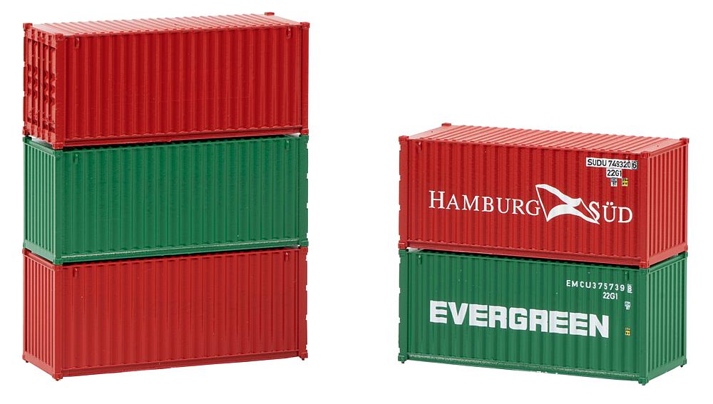 4 market crates with vegetables