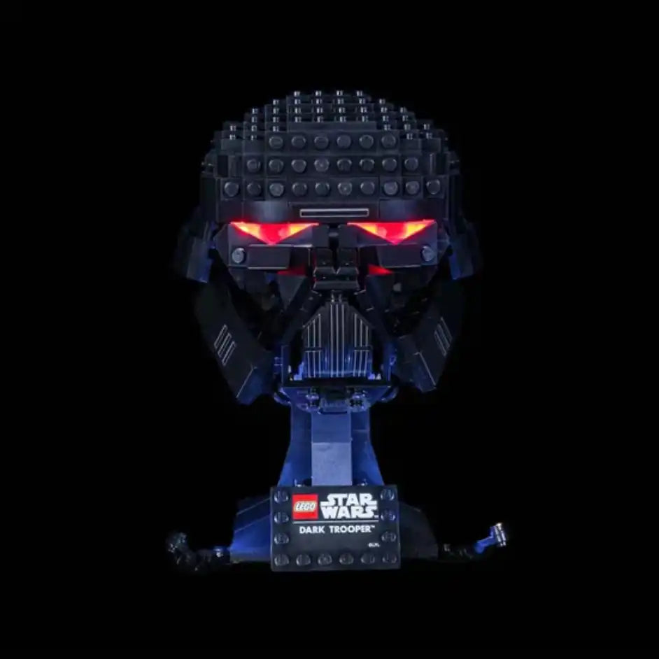 Light My Bricks (LMB) Light kit for LEGO # 75343 Dark Trooper Helmet