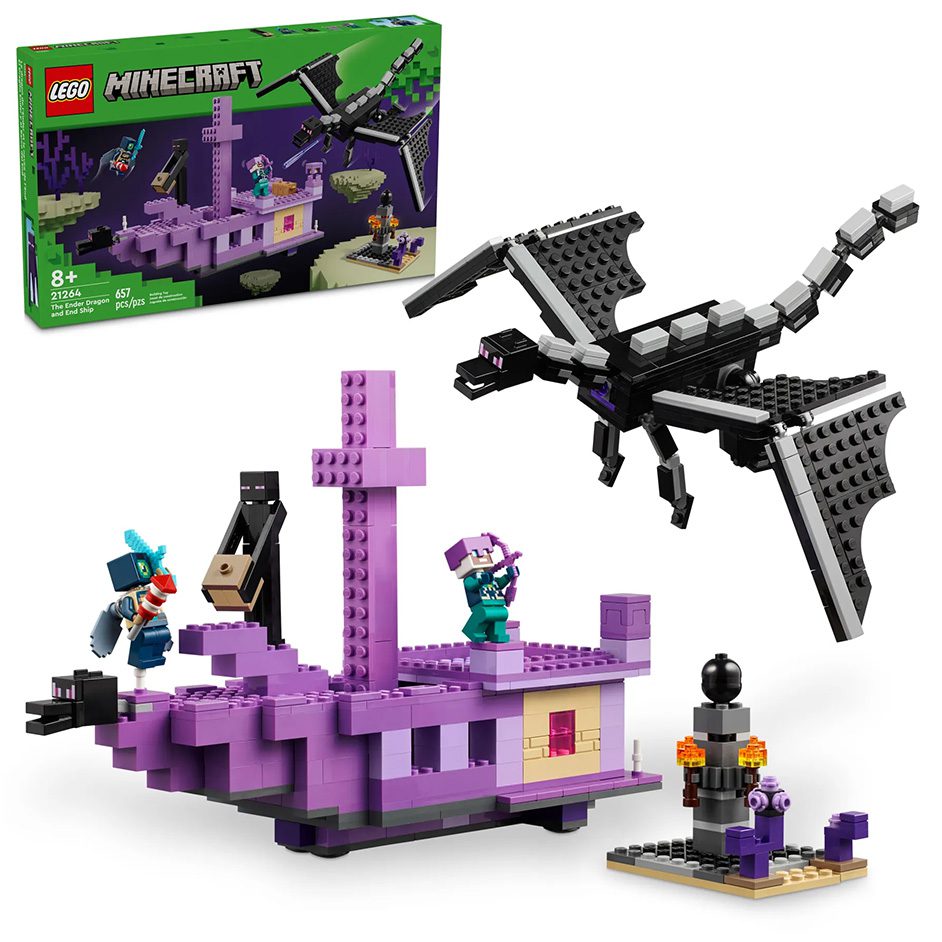 The Ender Dragon and End Ship