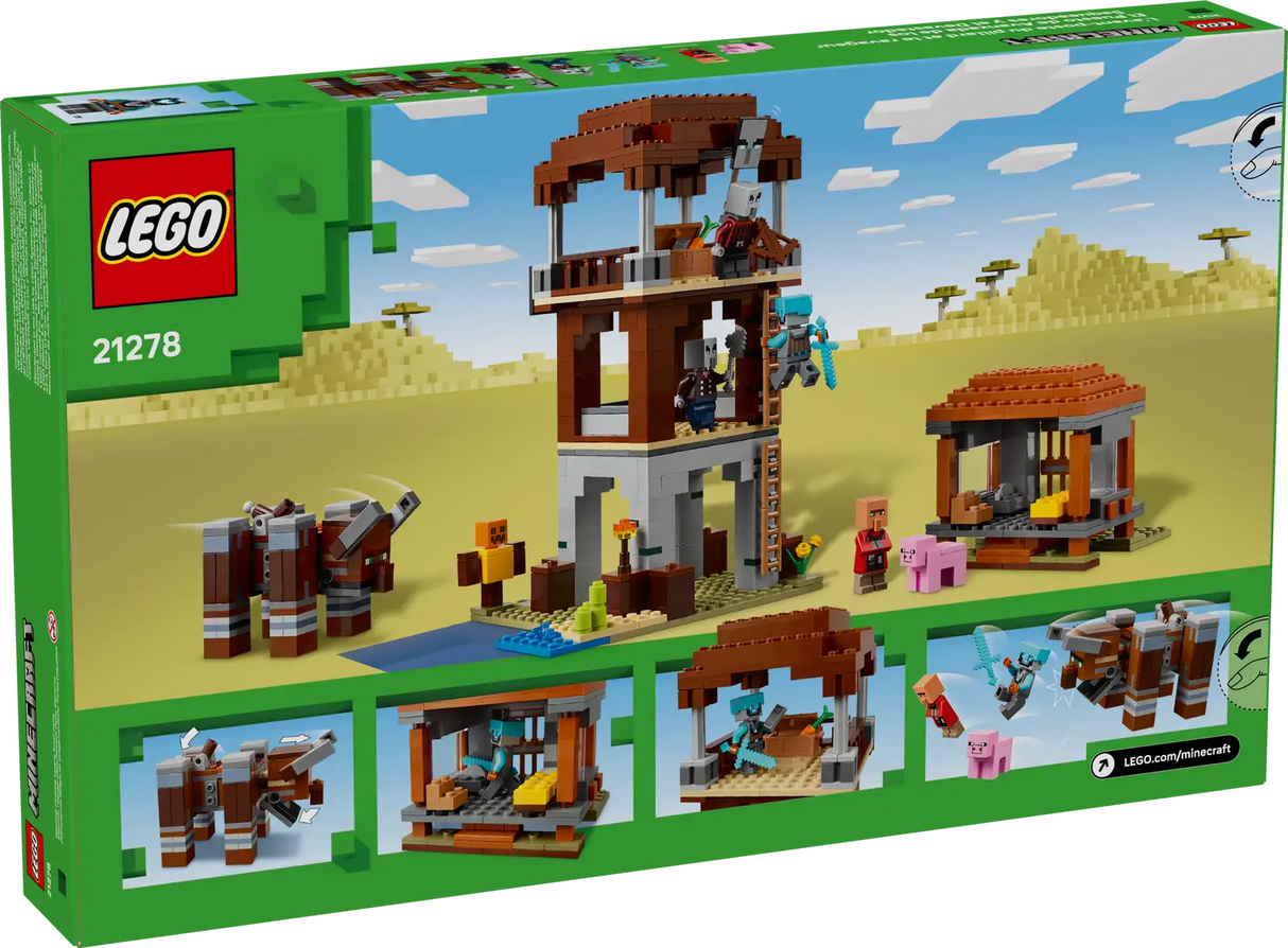 The Pillager Outpost and Ravager