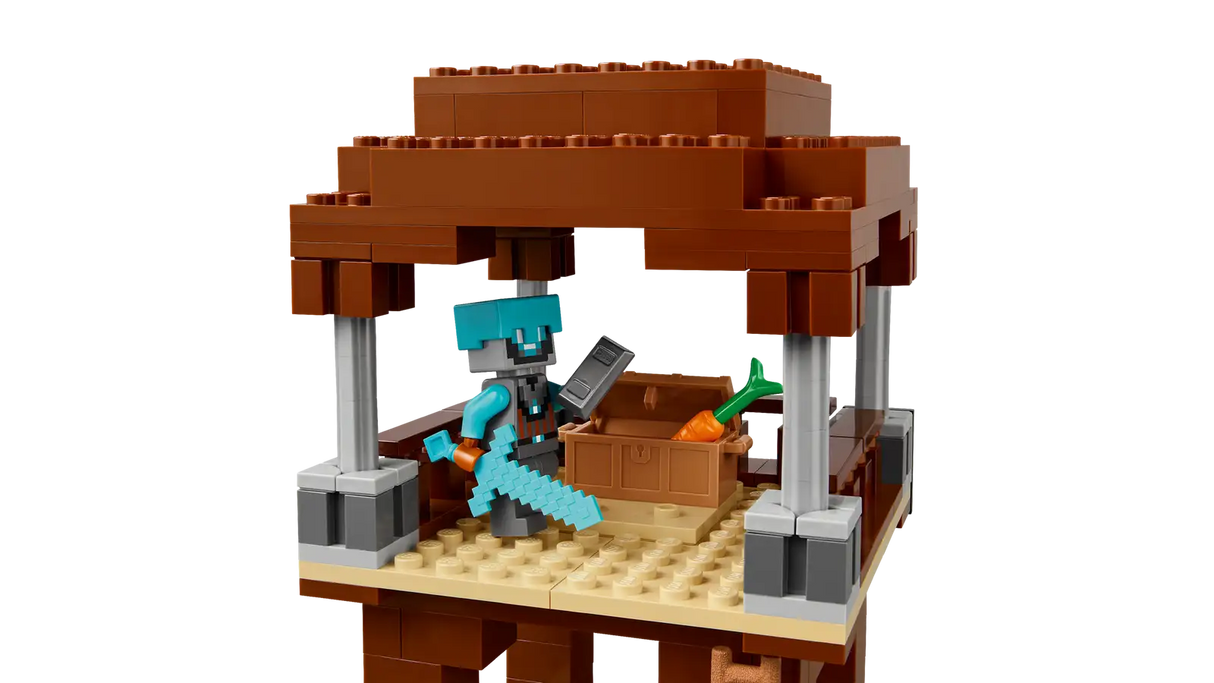 The Pillager Outpost and Ravager