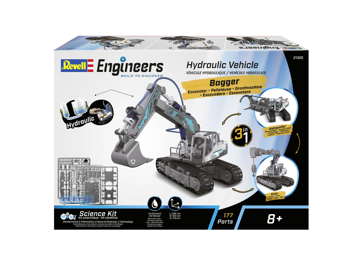 Hydraulic Excavator 3in1
