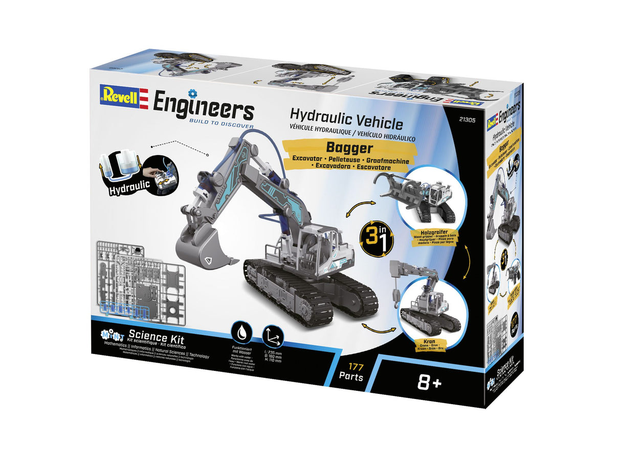 Hydraulic Excavator 3in1