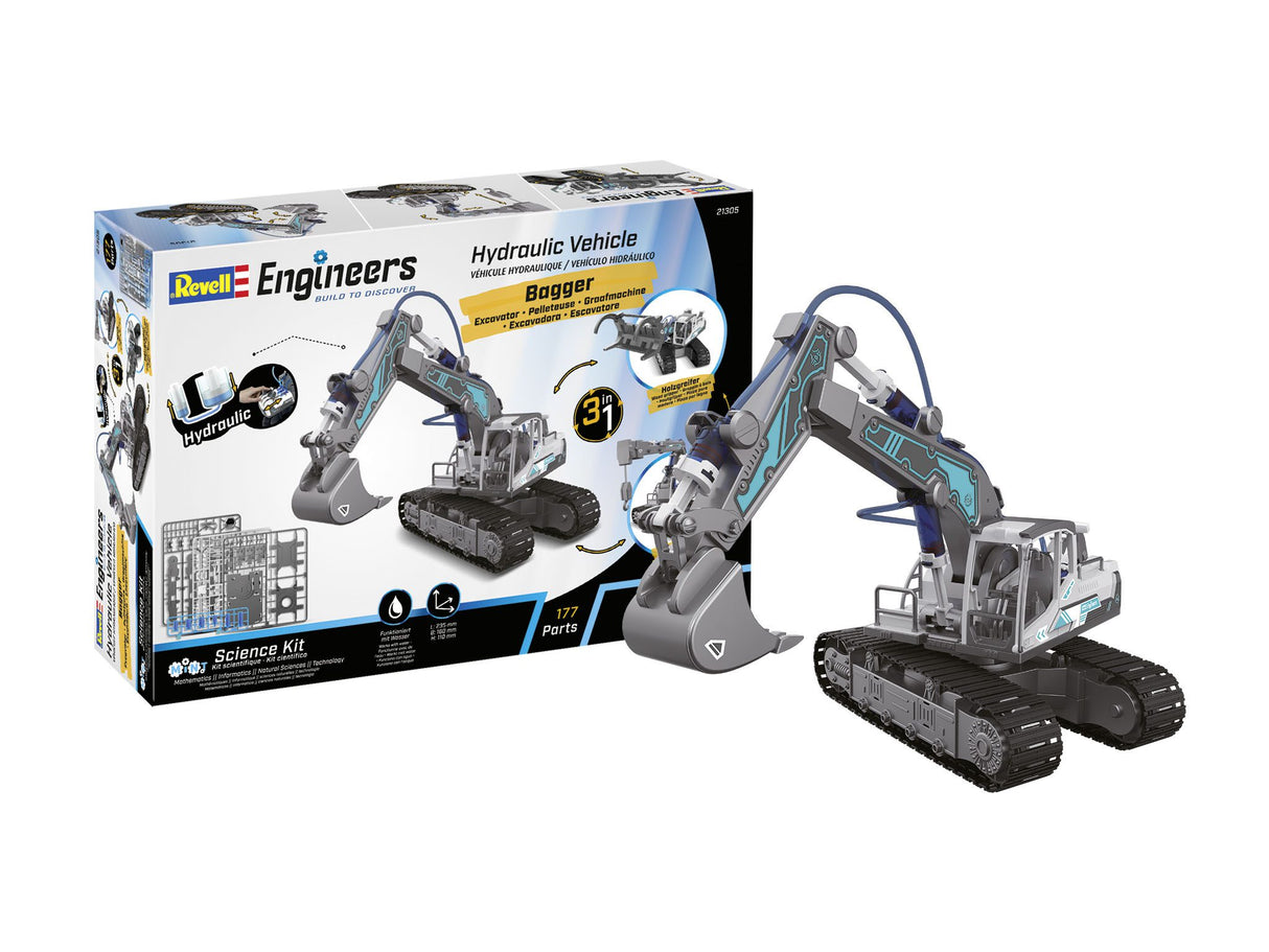 Hydraulic Excavator 3in1