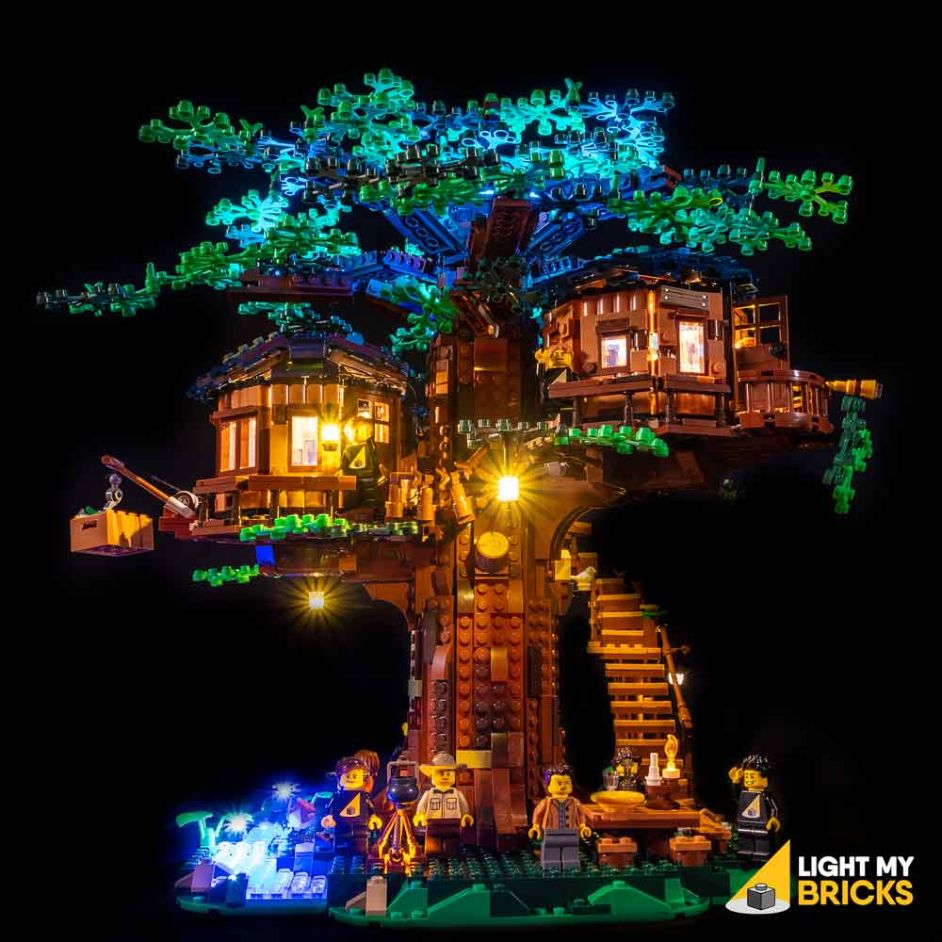 Light My Bricks (LMB) Light kit for LEGO # 21318 Tree House
