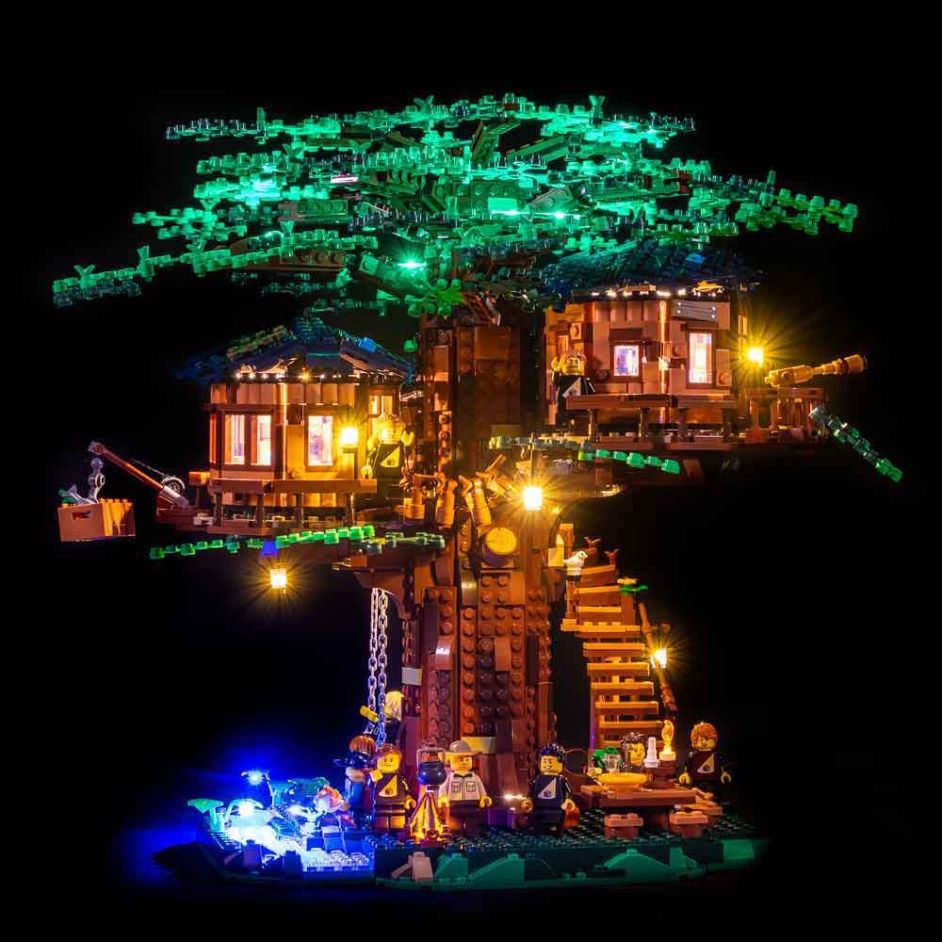 Light My Bricks (LMB) Light kit for LEGO # 21318 Tree House