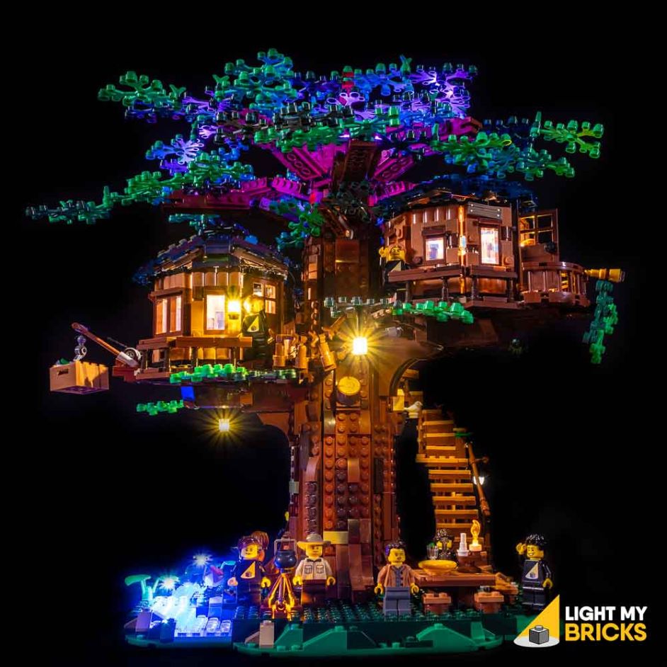 Light My Bricks (LMB) Light kit for LEGO # 21318 Tree House