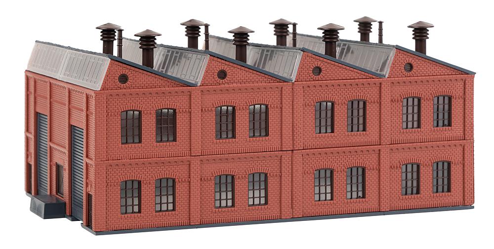 Oil change container and workshop
