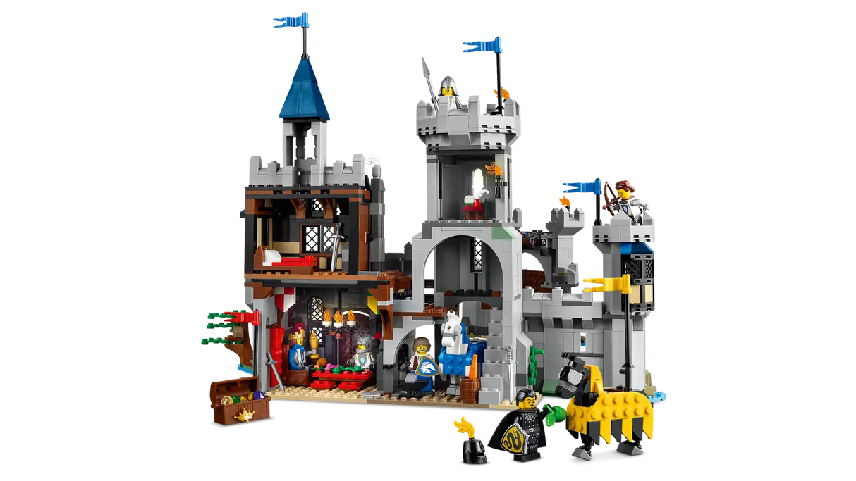 Medieval Horse Knight Castle