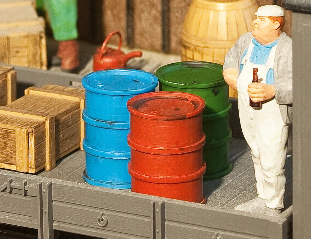 4 beer barrels