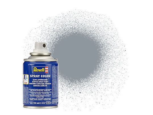 Metallic "Steel" Spray Color Acrylic Aerosol - 100ml