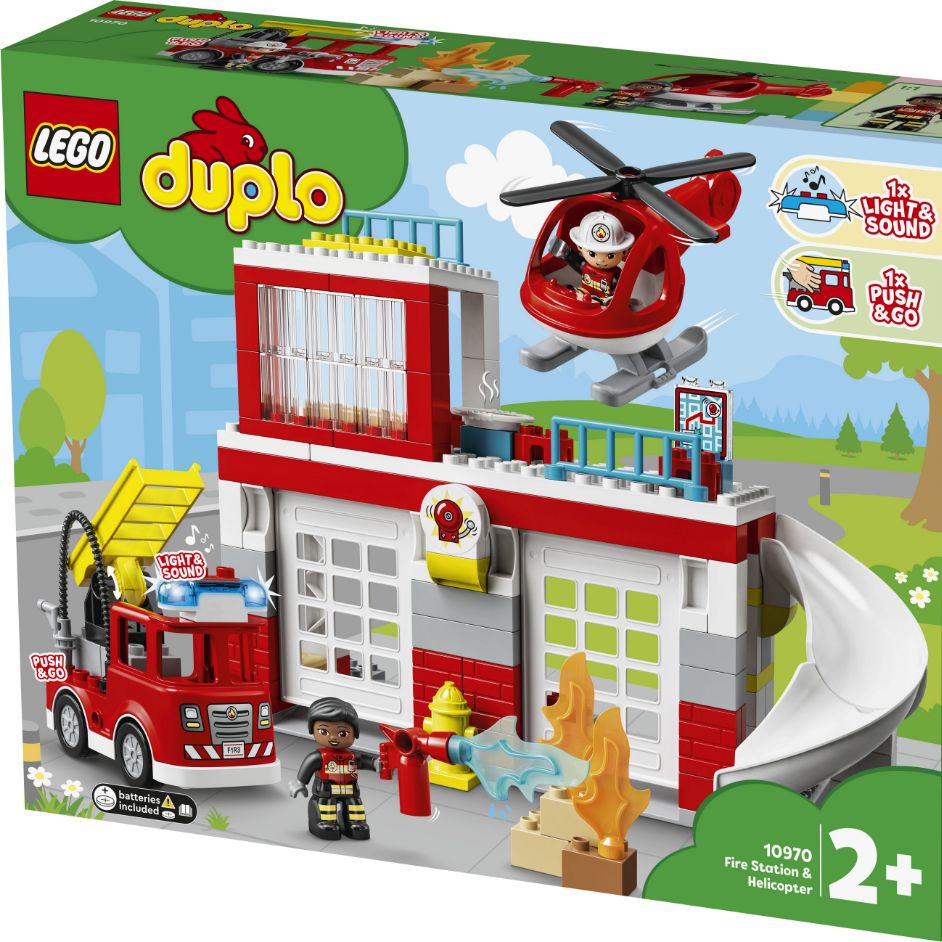 Fire Station & Helicopter