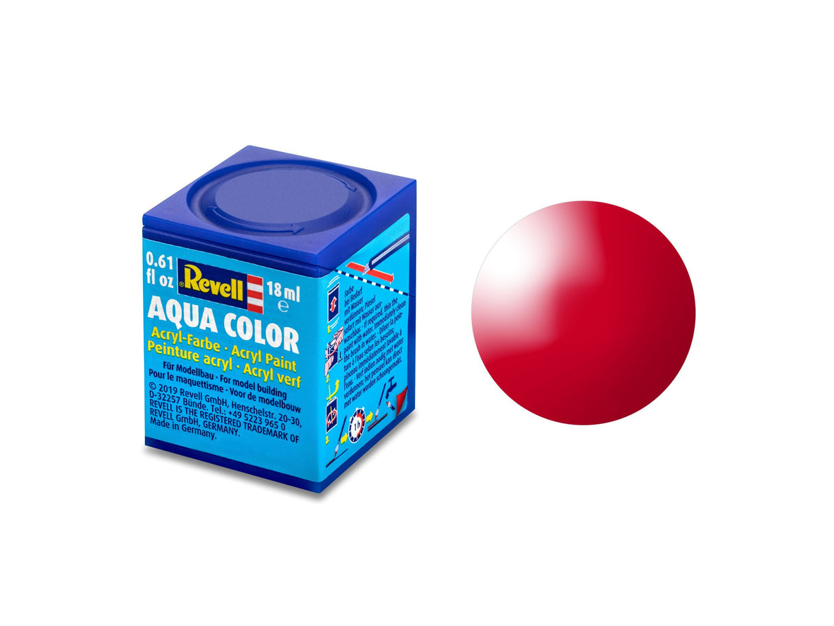 Italian Red, shiny Aqua Color 18 ml
